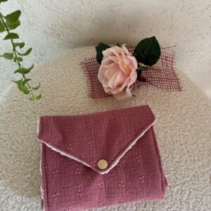 Etui à barrettes Romantique rose